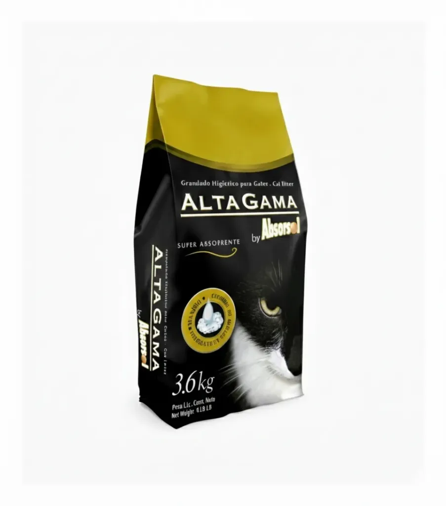 "Arena baño gatos Alta Gama - Pack x4 (3.6kg c/u)"